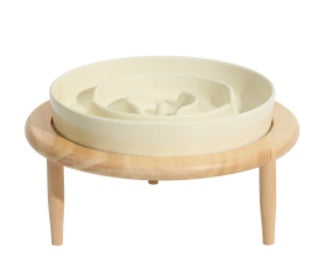 The Elevated Ceramic Slow Feeder