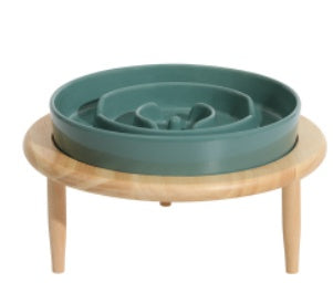 The Elevated Ceramic Slow Feeder