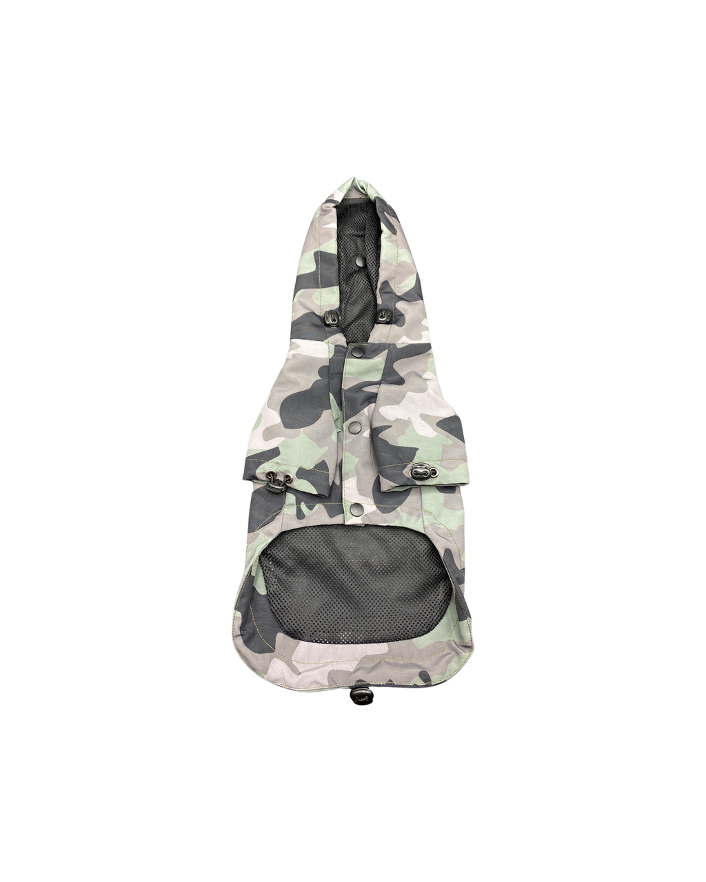 The Dani Raincoat — Olive Camo