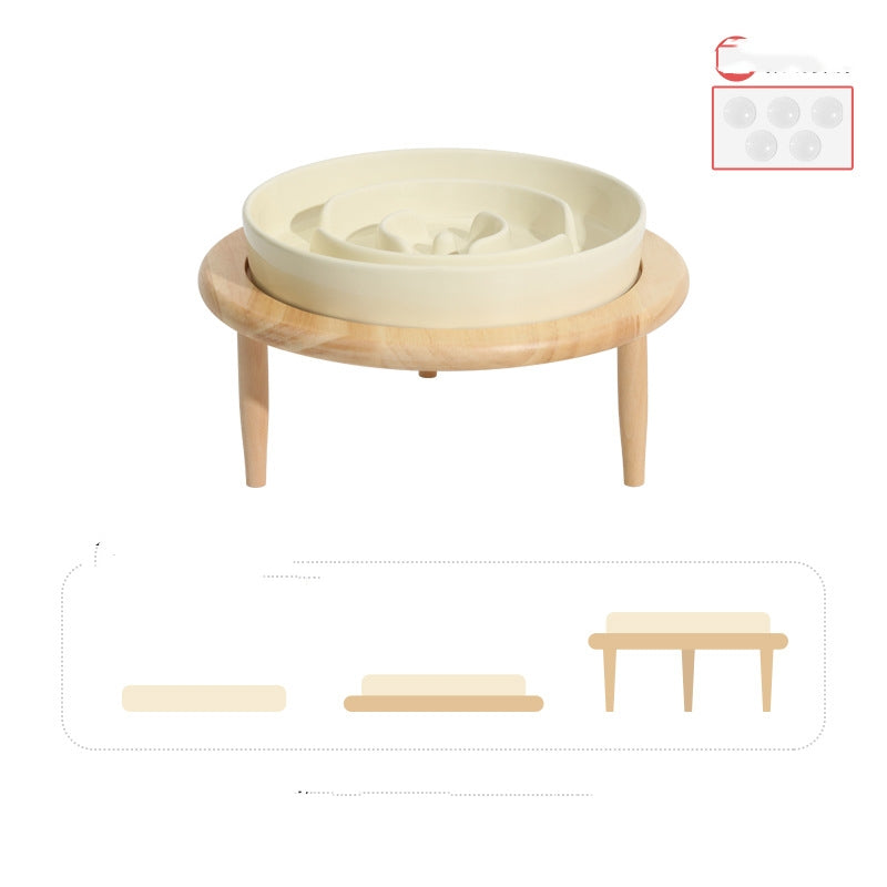 The Elevated Ceramic Slow Feeder