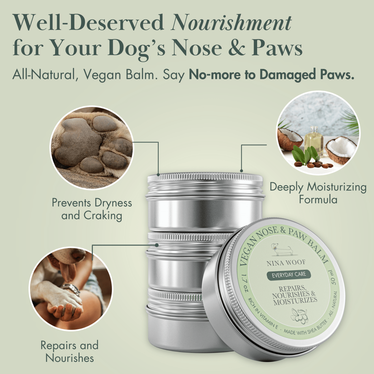 Vegan Nose and Paw Balm