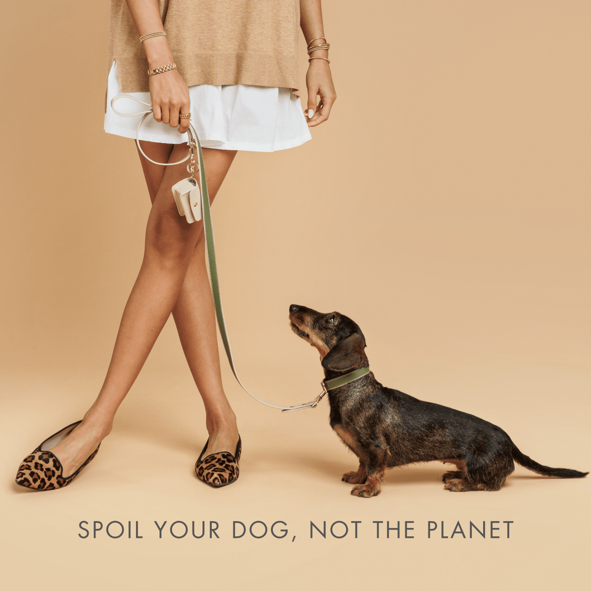 The Copenhagen Vegan Leather Leash — 4 ft