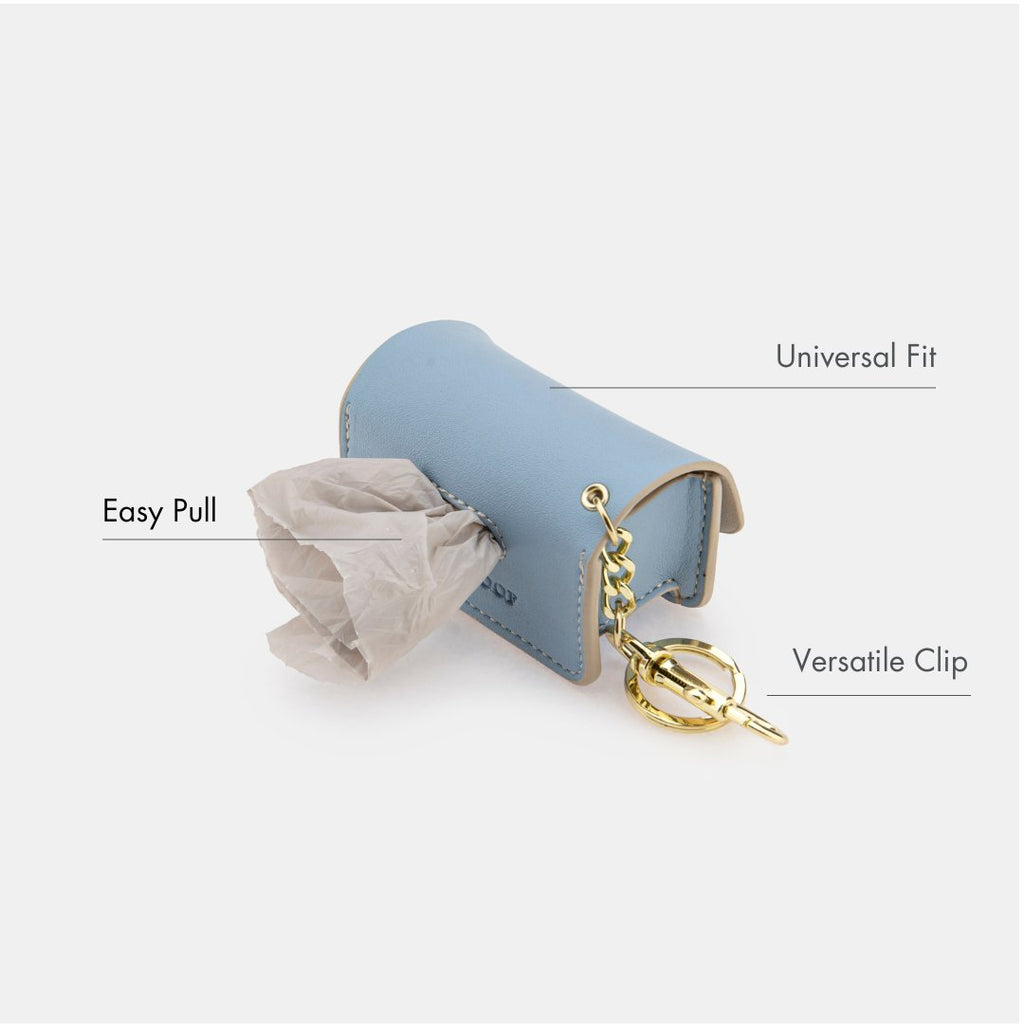 The Vegan Leather Waste Bag Holder