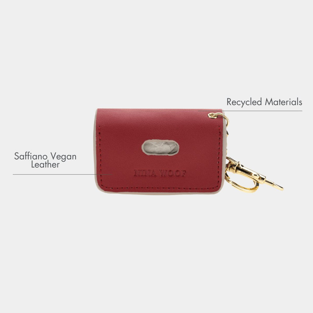 The Vegan Leather Waste Bag Holder