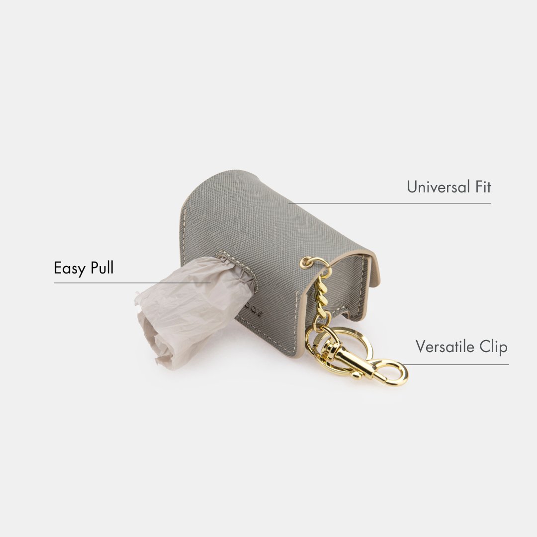The Vegan Leather Waste Bag Holder