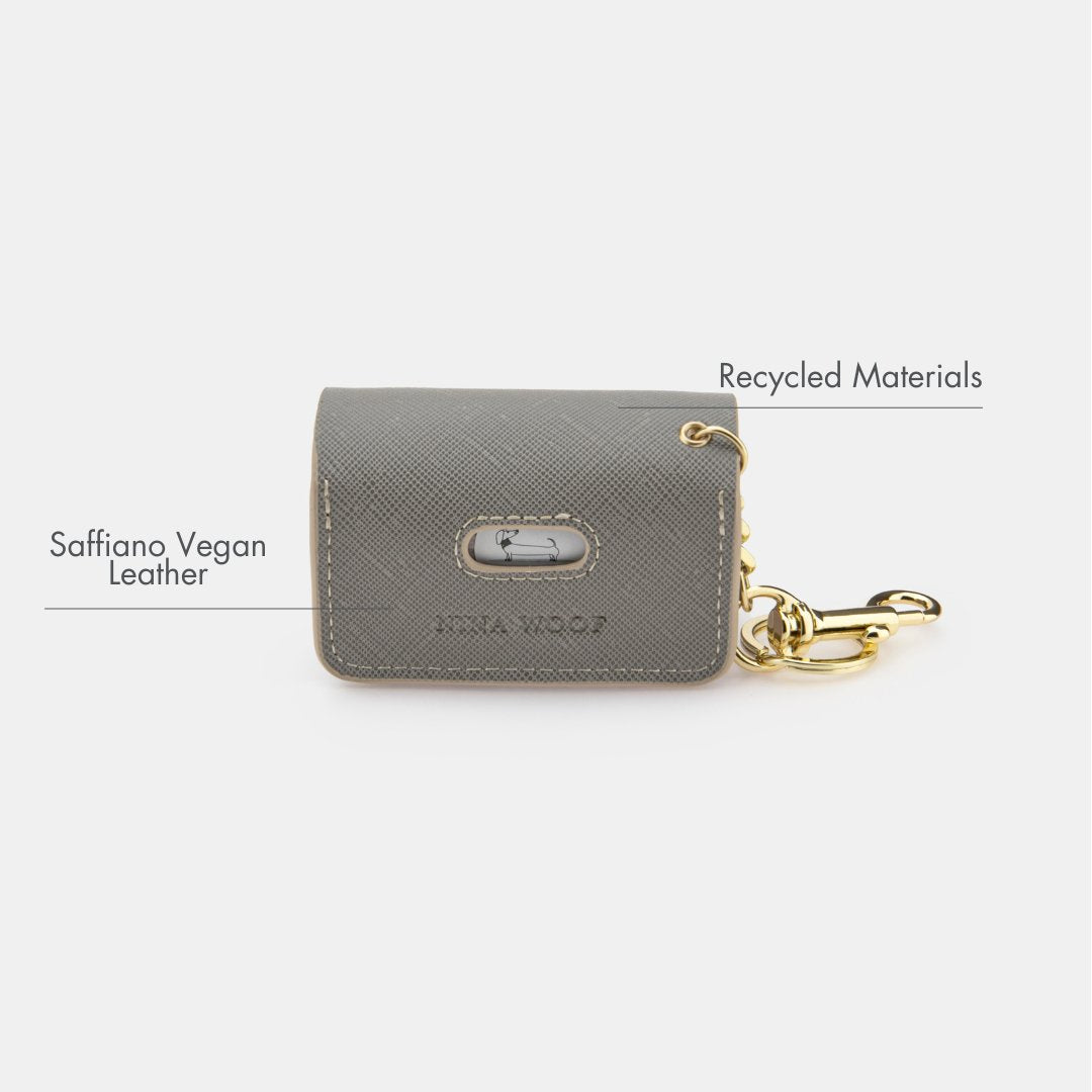 The Vegan Leather Waste Bag Holder