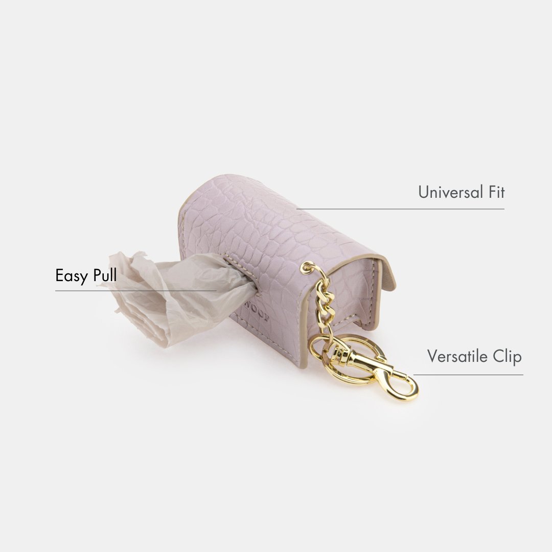 The Vegan Leather Waste Bag Holder