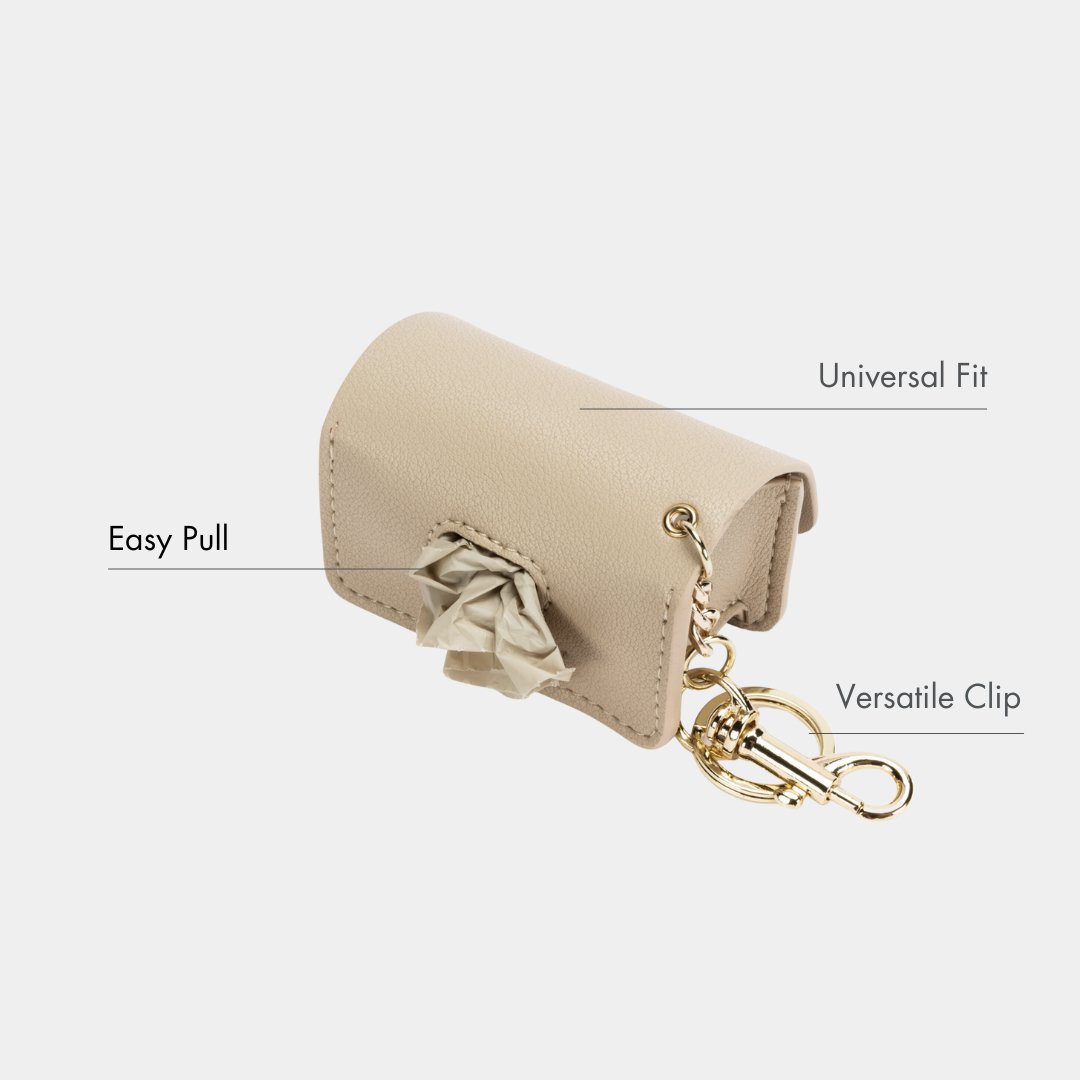 The Vegan Leather Waste Bag Holder